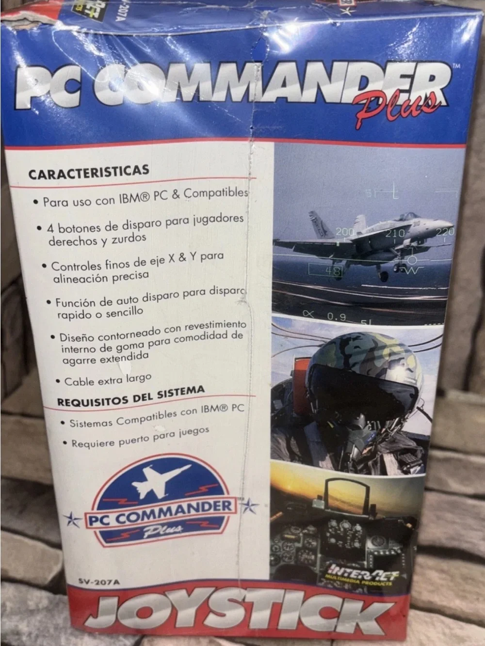 NEW Interact PC Commander Plus Joystick (model SV-207A) IBM PC & compatibles